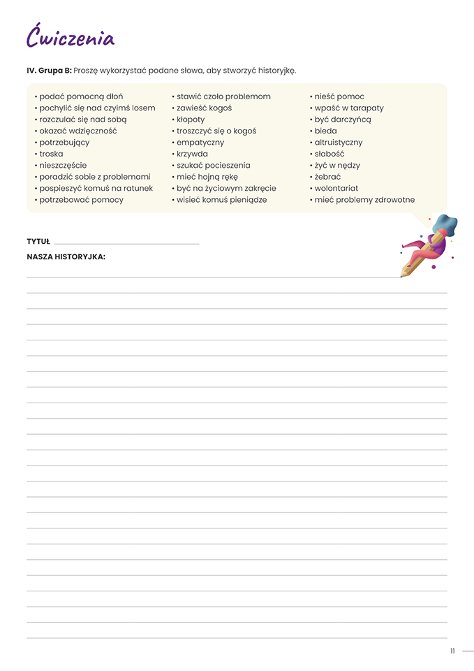 akcja animacja pan obojetny example page