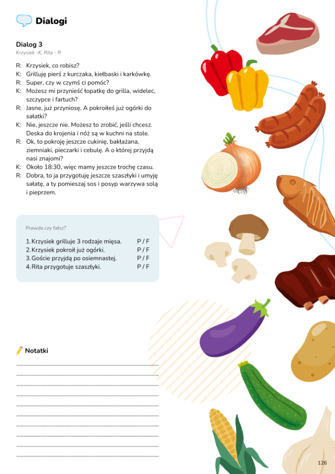 codzienne sytuacje example page
