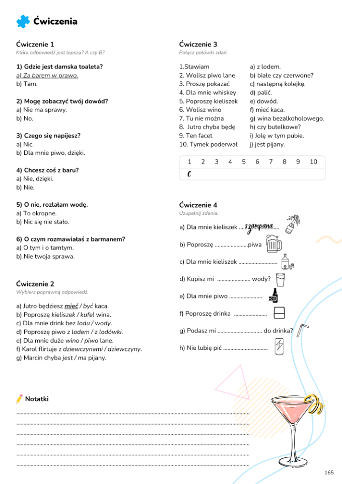 codzienne sytuacje example page