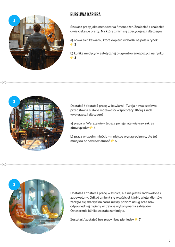 gra wyboru 2 burzliwa kariera example page