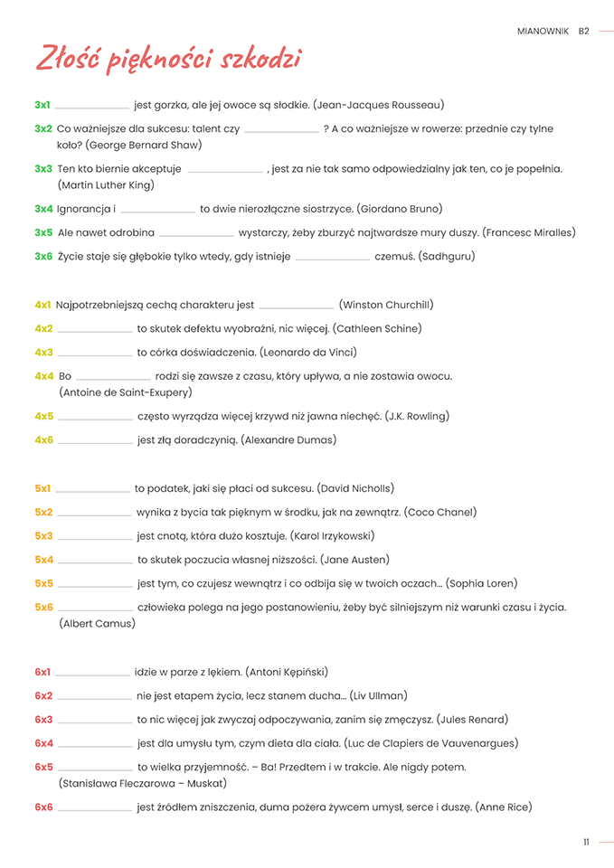 pogadanki z przypadkami example page