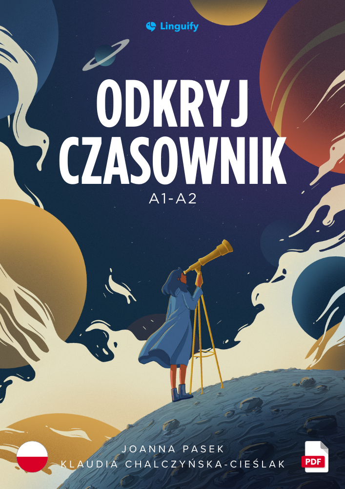 odkryj czasownik A1-A2 cover