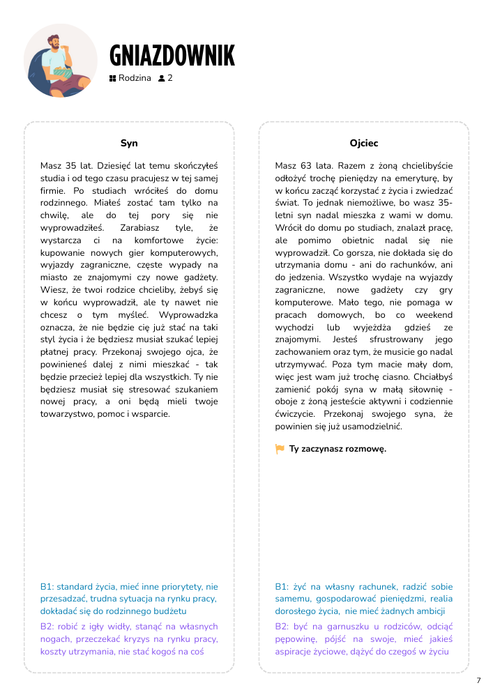 Wejdź w rolę! B1-B2