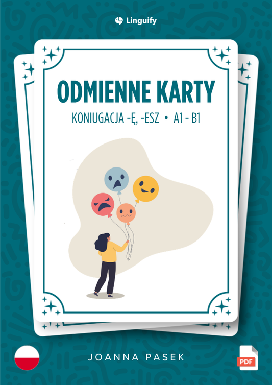 Odmienne Karty Koniugacja -ę, -esz cover